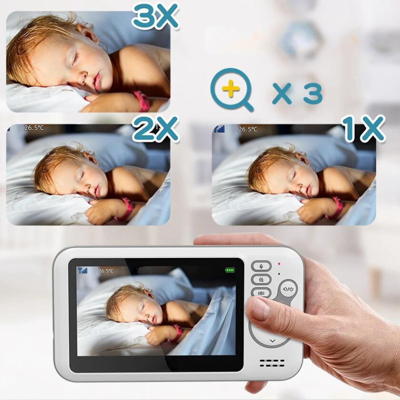 Wireless two-way baby camera