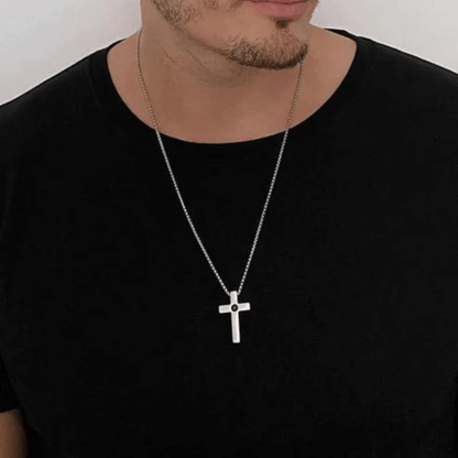 Foto Projectie Kruis Halsketting