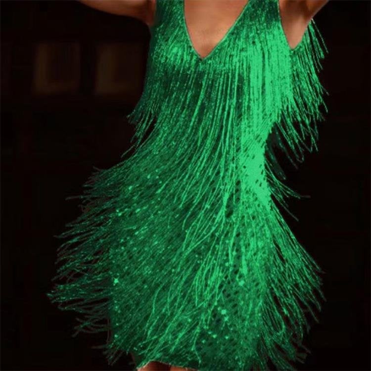 Women's V-Cut Sleeveless Cotton Dress