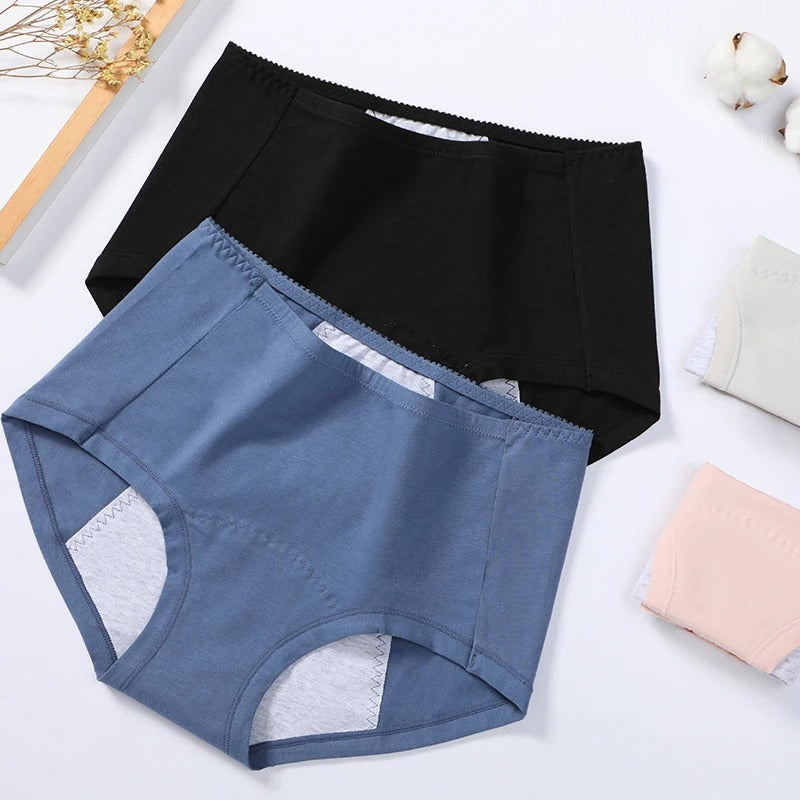 5 Pieces High-waist leak-proof menstrual panties