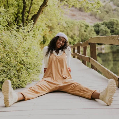 Women's Jumpsuit Casual Stretchy Cotton