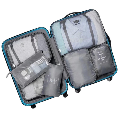 7-Piece Travel Organiser