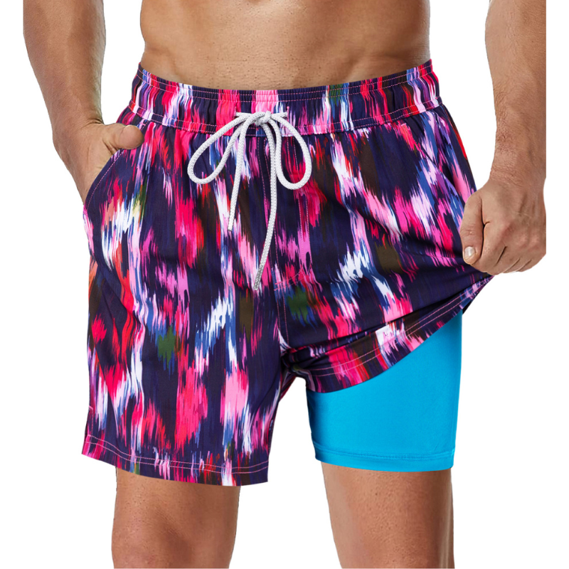 Men's 2-in-1 swimming shorts