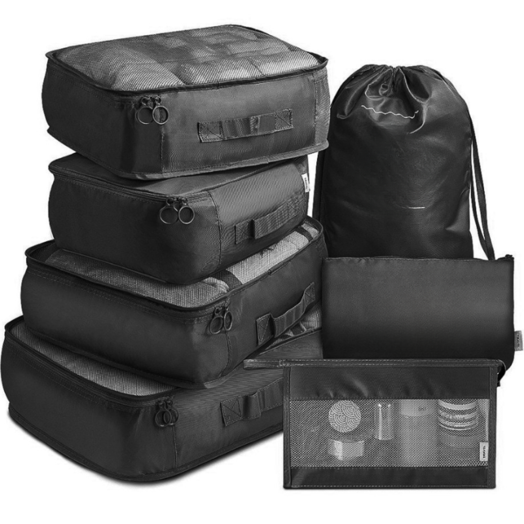 7-Piece Travel Organiser