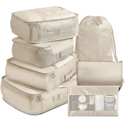 7-Piece Travel Organiser