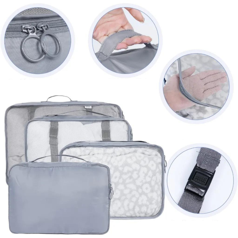 7-Piece Travel Organiser