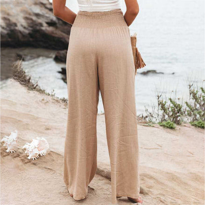 Women's trousers Tropical Airy With Elastic Band Breathable Material