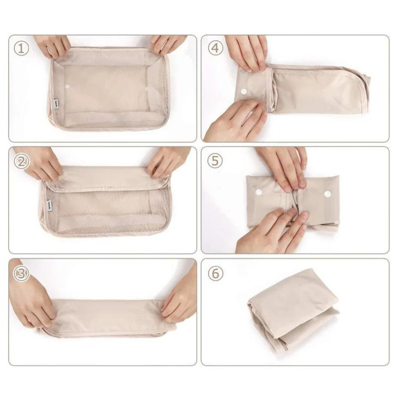 7-Piece Travel Organiser