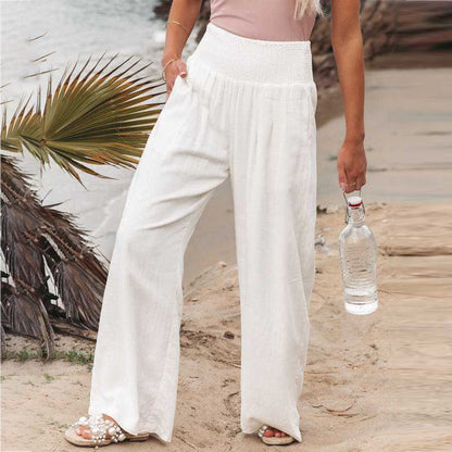 Women's trousers Tropical Airy With Elastic Band Breathable Material