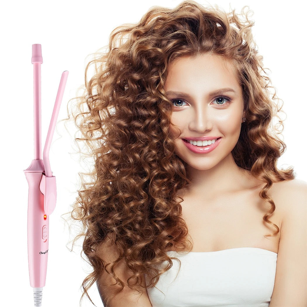 9mm Professional hair curling tongs