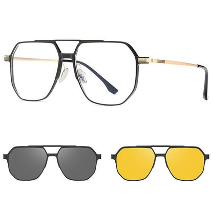 3-in-1 Magnetische Gepolariseerde Zonnebril