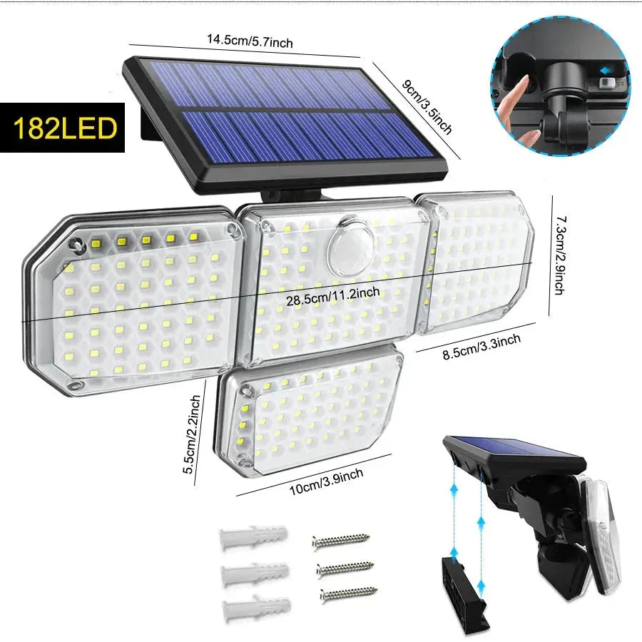 Adjustable Outdoor Solar Lights