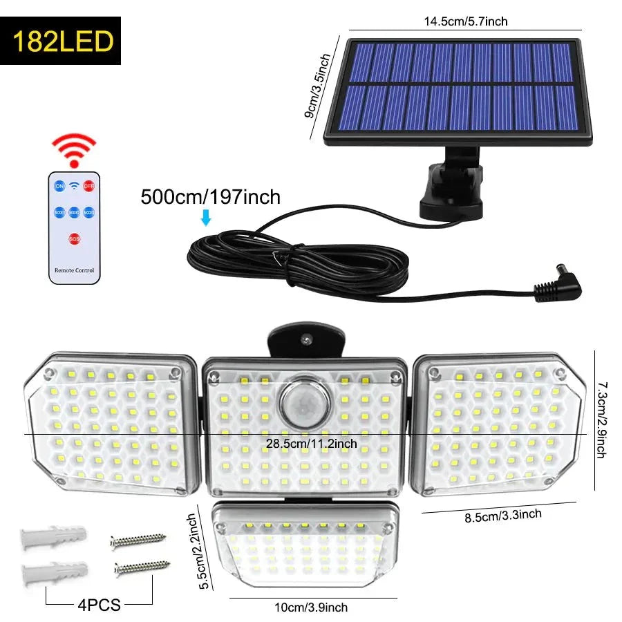 Adjustable Outdoor Solar Lights