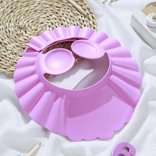 Adjustable baby shower hat