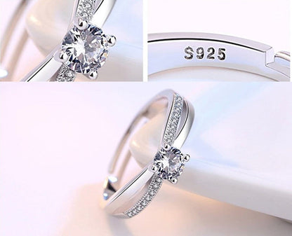 Adjustable engagement ring