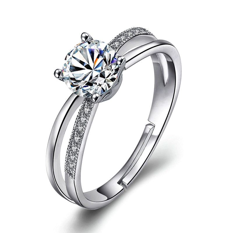 Adjustable engagement ring