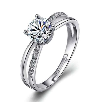 Adjustable engagement ring