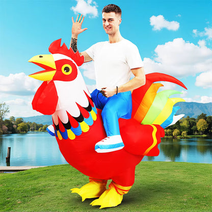 Adult Inflatable Animal Mascot Costume for Halloween Parties 11