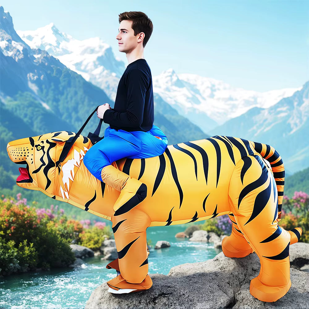 Adult Inflatable Animal Mascot Costume for Halloween Parties 2