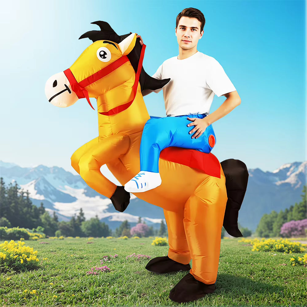 Adult Inflatable Animal Mascot Costume for Halloween Parties 3