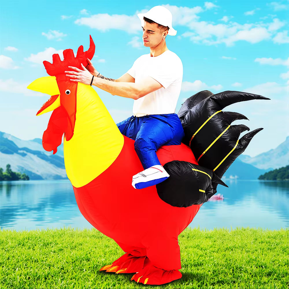 Adult Inflatable Animal Mascot Costume for Halloween Parties 4