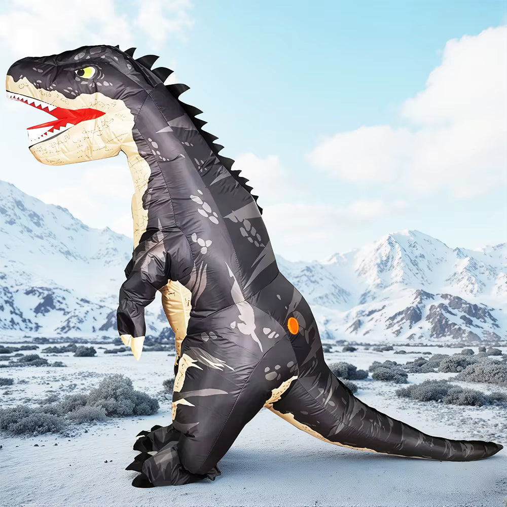 Adult Inflatable Dinosaur Costume Cartoon Mascot Style 14