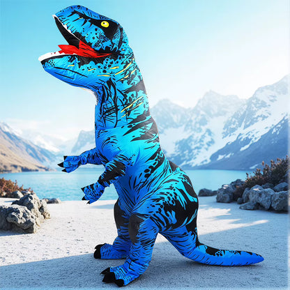 Adult Inflatable Dinosaur Costume Cartoon Mascot Style 2