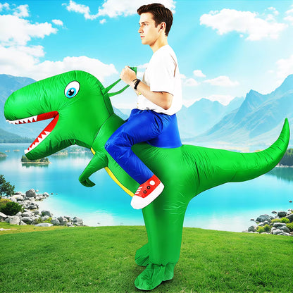 Adult Inflatable Dinosaur Costume Cartoon Mascot Style 20