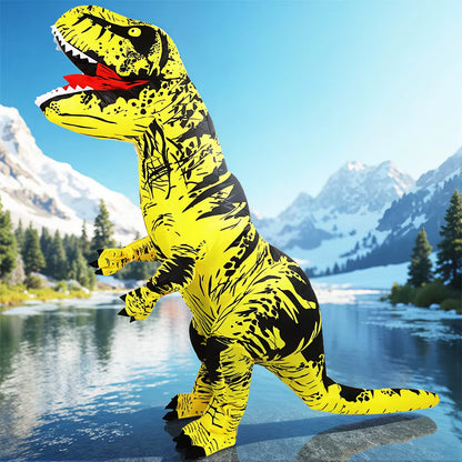 Adult Inflatable Dinosaur Costume Cartoon Mascot Style 21