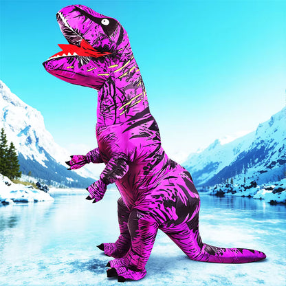 Adult Inflatable Dinosaur Costume Cartoon Mascot Style 23