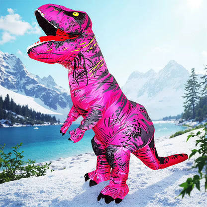 Adult Inflatable Dinosaur Costume Cartoon Mascot Style 26