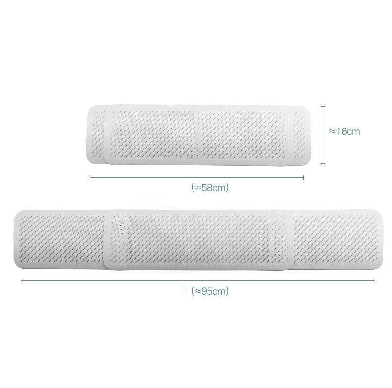 Air conditioning deflector plate