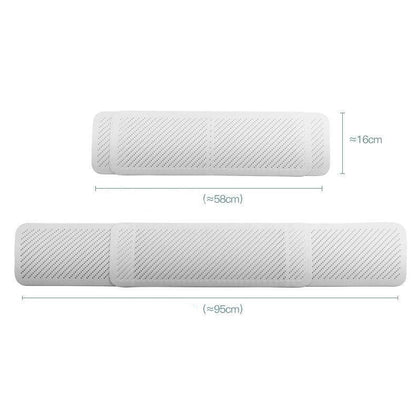 Air conditioning deflector plate