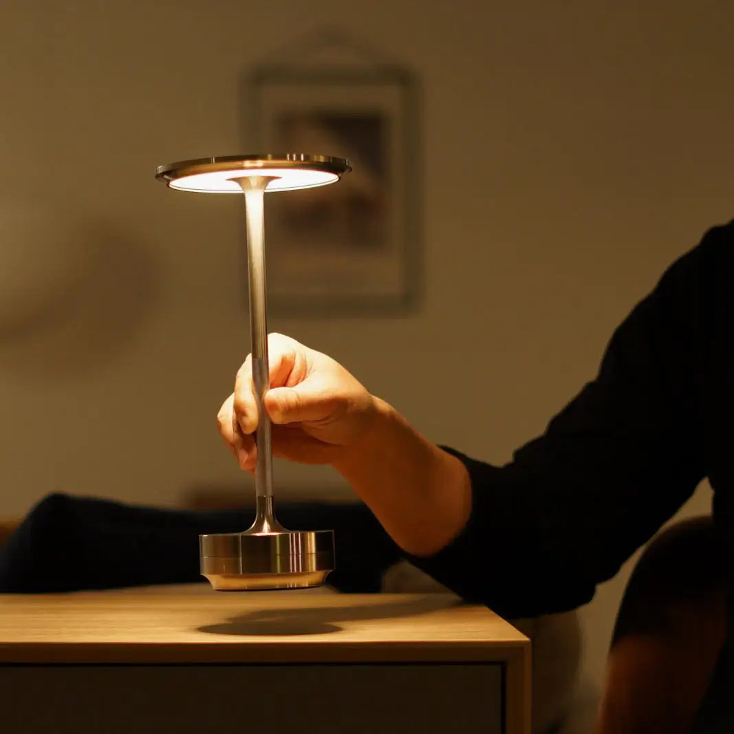 Aluminium Touch Switch Lamp