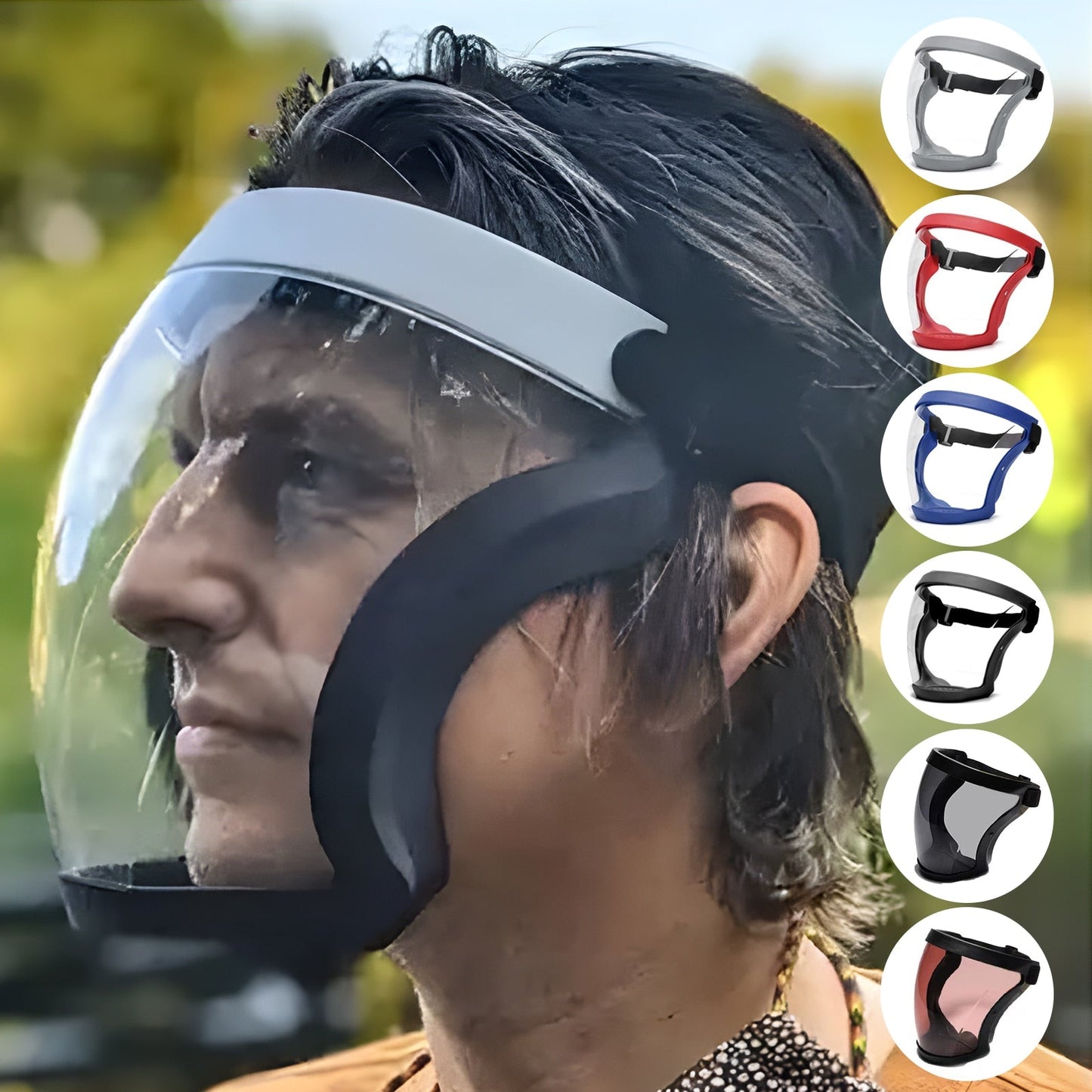 Anti-condensation Full Face Screen