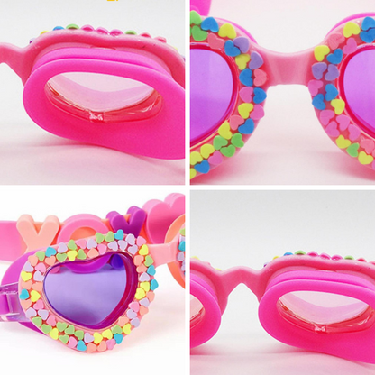 Anti-fog swimming goggles for children