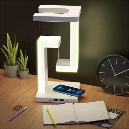 Anti-gravity desk lamp