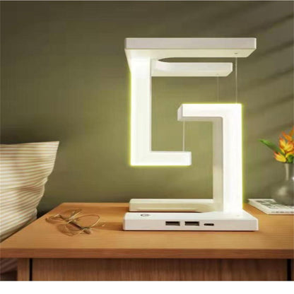 Anti-gravity desk lamp