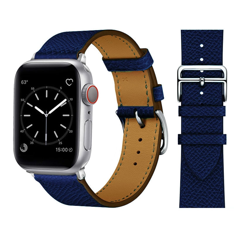 Apple Watch strap made of synthetic leather