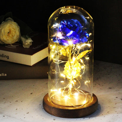 Artificial Everlasting Rose Led Light