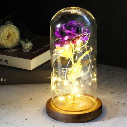 Artificial Everlasting Rose Led Light