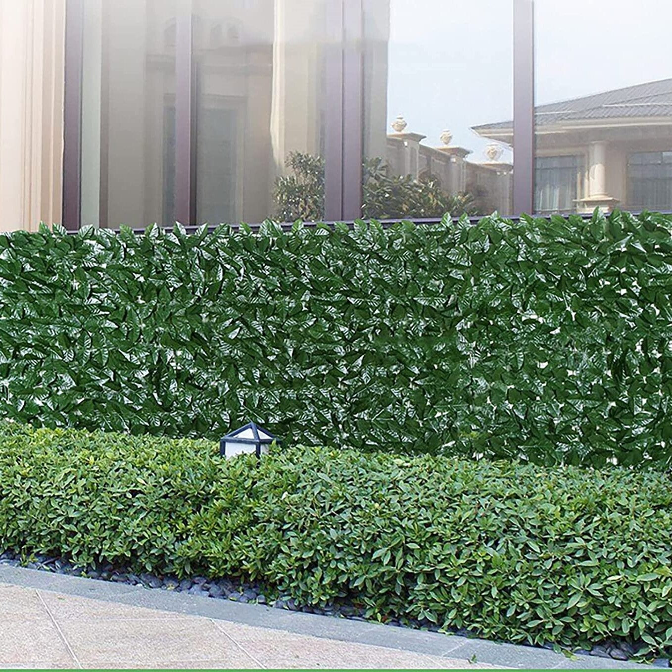 Artificial Plant Leaves Fence