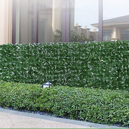 Artificial Plant Leaves Fence