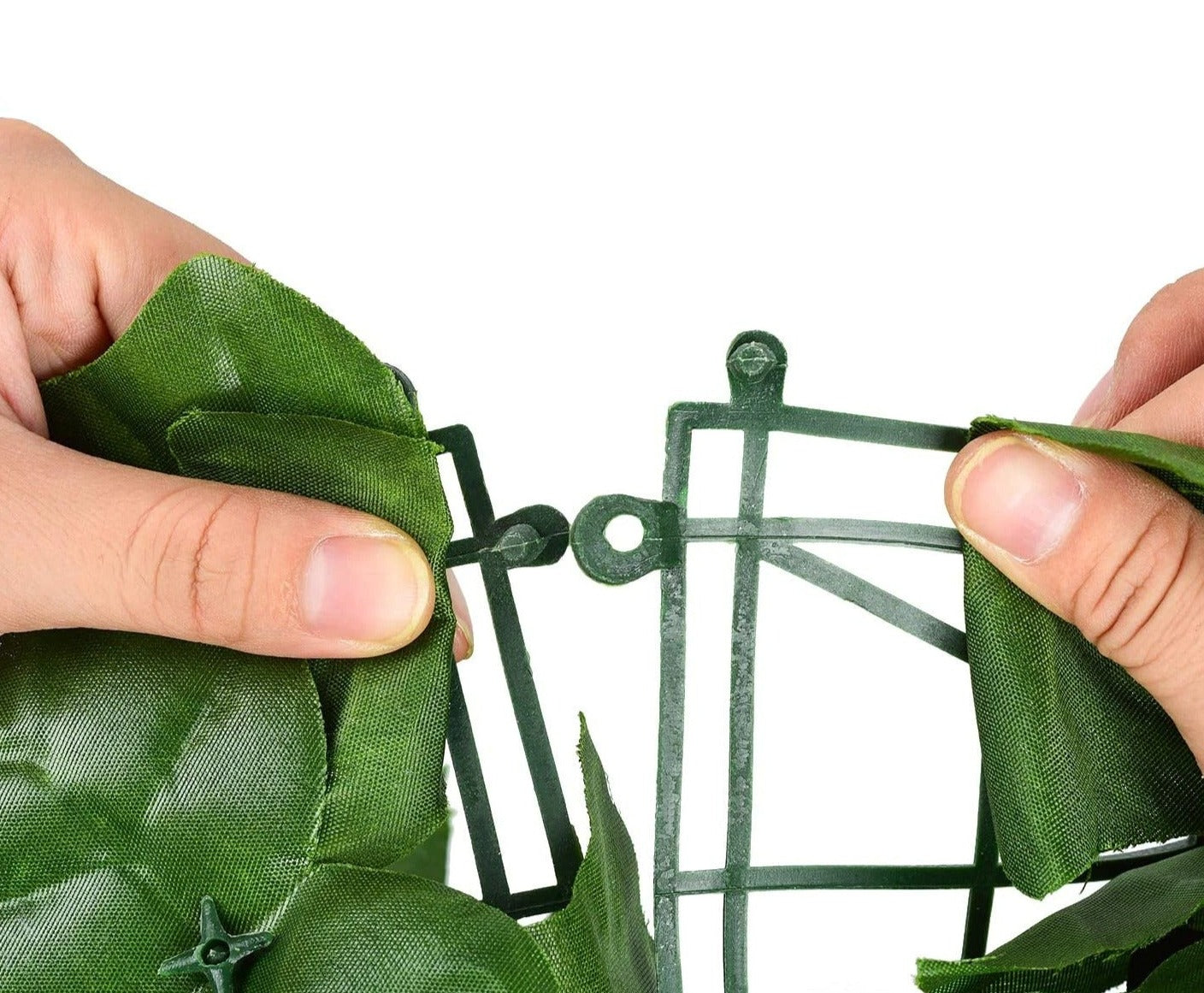 Artificial Plant Leaves Fence