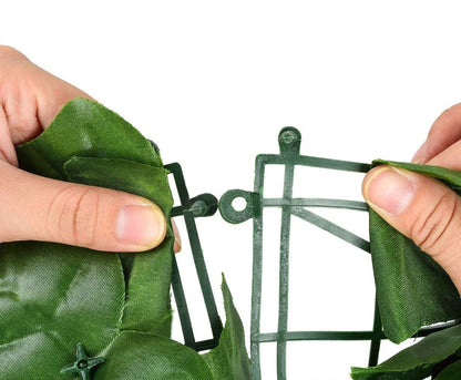 Artificial Plant Leaves Fence