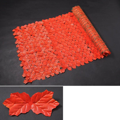 Artificial Plant Leaves Fence