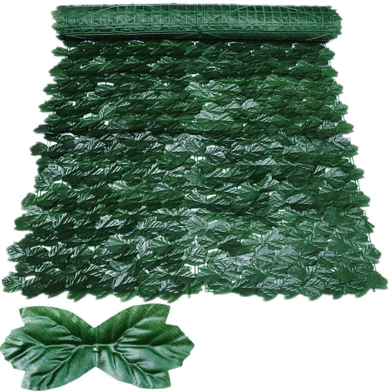 Artificial Plant Leaves Fence