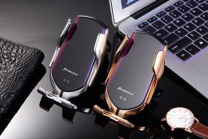 Automatic Clamping Phone Holder | Wireless Charger