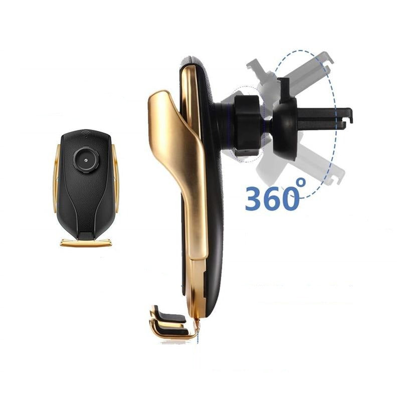 Automatic Clamping Phone Holder | Wireless Charger