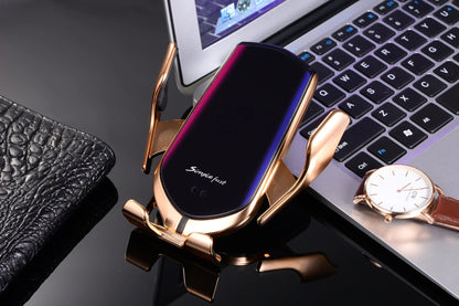 Automatic Clamping Phone Holder | Wireless Charger